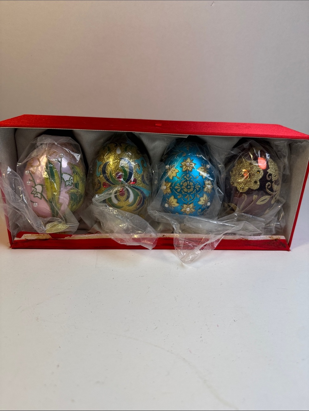 Joan Rivers Faberge Inspired Christmas Ornaments